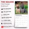 Cairn Terriers | 2027 12 x 24 Inch (Hanging) Monthly Square Wall Calendar | Plastic-Free